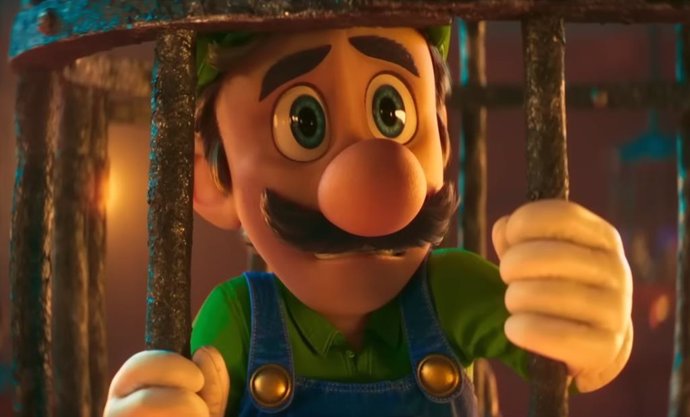 Luigi escapa de Huesitos en un desternillante vídeo de Super Mario Bros.