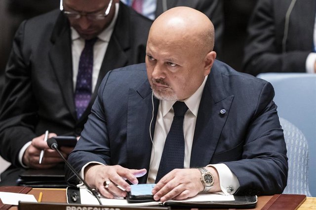 Archivo - El fiscal jefe del Tribunal Penal Internacional, Karim Khan