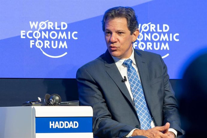 Archivo - Ministro de Hacienda de Brasil, Fernando Haddad