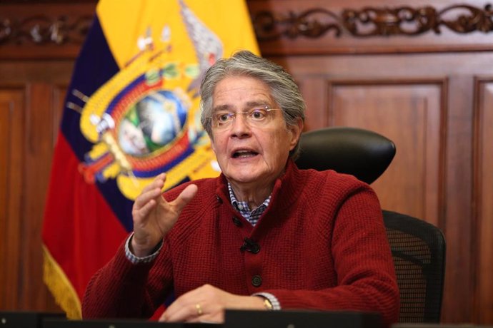 Archivo - Presidente de Ecuador, Guillermo Lasso