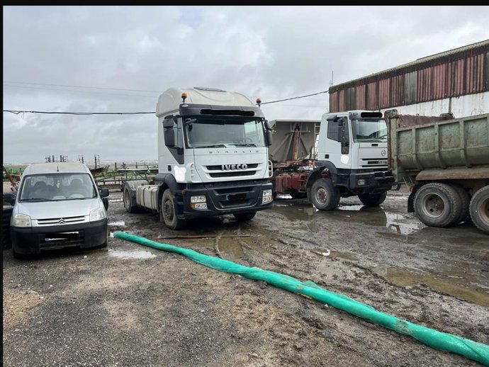 Levantan actas a una empresa agrícola de Lebrija por usar gasoil tipo "B" en vehículos no autorizados