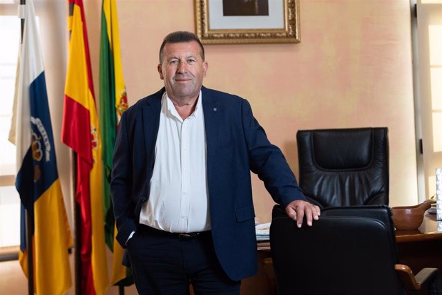 Archivo - El alcalde de Antigua, Matías Peña