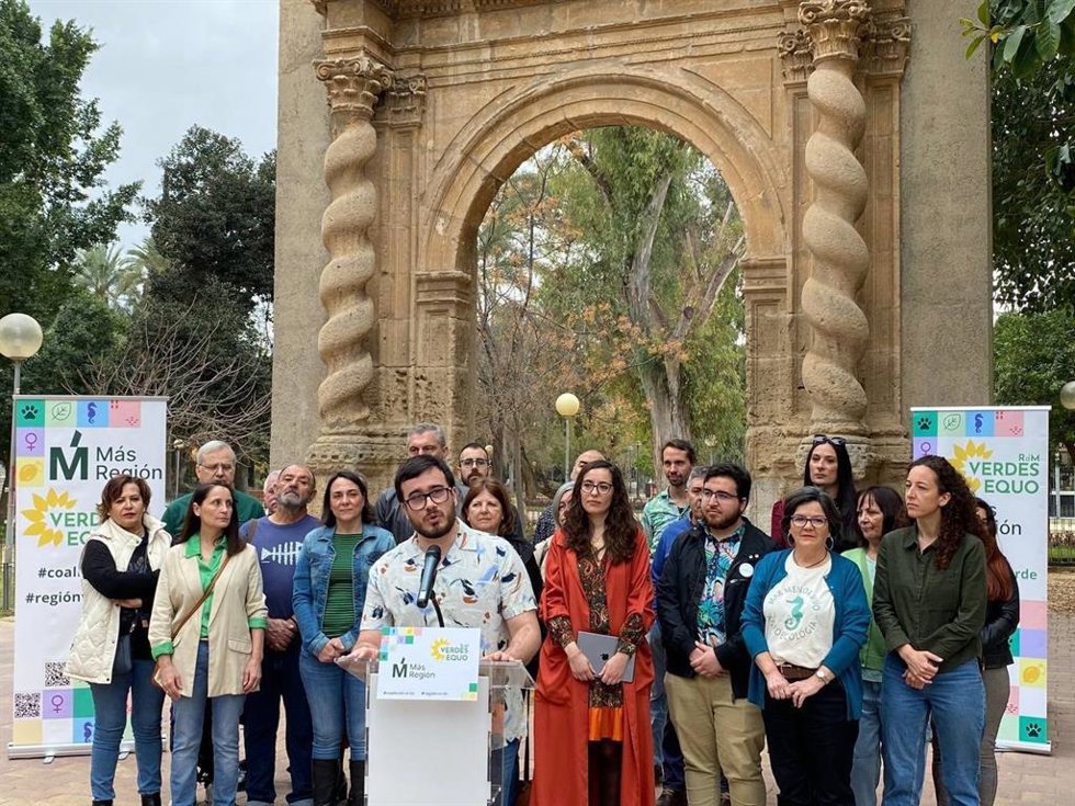 Presentación de la candidatura de Más Región-Verdes Equo