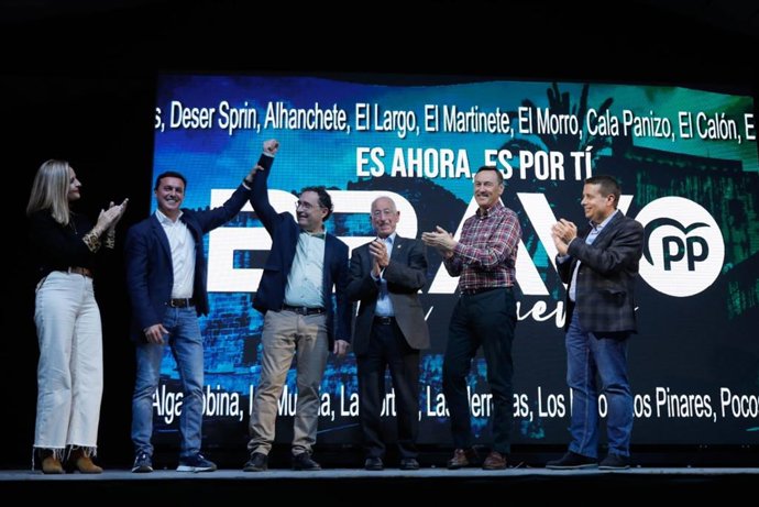 Presentación del candidato del PP a la alcaldía de Cuevas de Almanzora