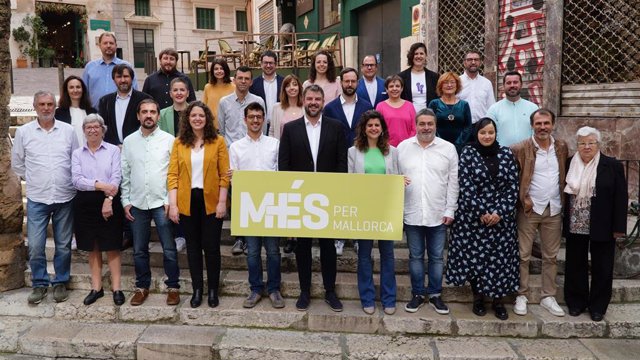 MÉS per Mallorca presenta su candidatura al Parlament liderada por Lluís Apesteguia