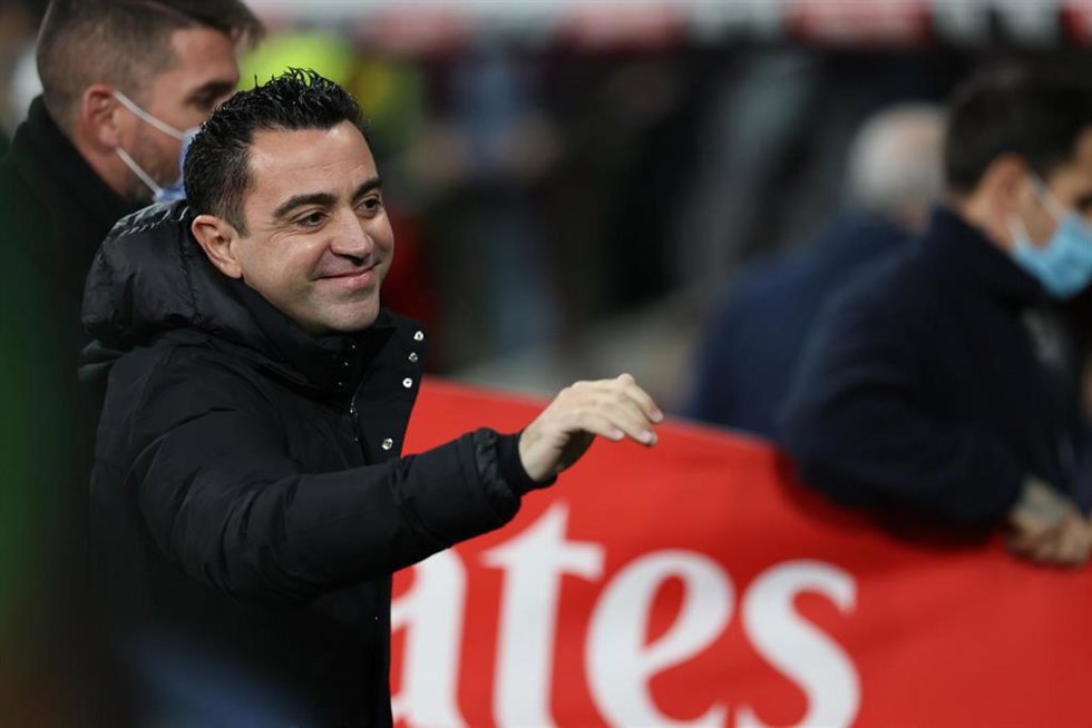 Archivo - Xavi Hernández, entrenador del FC Barcelona