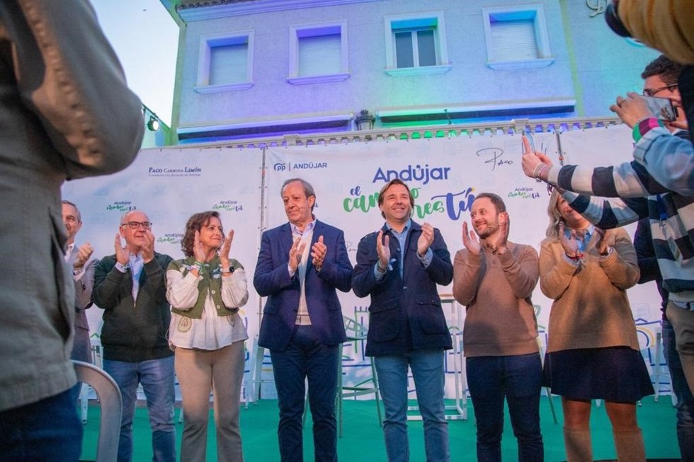Presentación de Paco Carmona, candidato del PP a la Alcaldía de Andújar