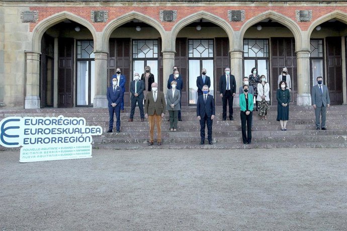 Archivo - Reunión de la Asamblea Extraordinaria de la Eurorregión Nueva-Aquitania Euskadi Navarra, en el Palacio Miramar, a 27 de octubre de 2021, en San Sebastián, Euskadi (España). 