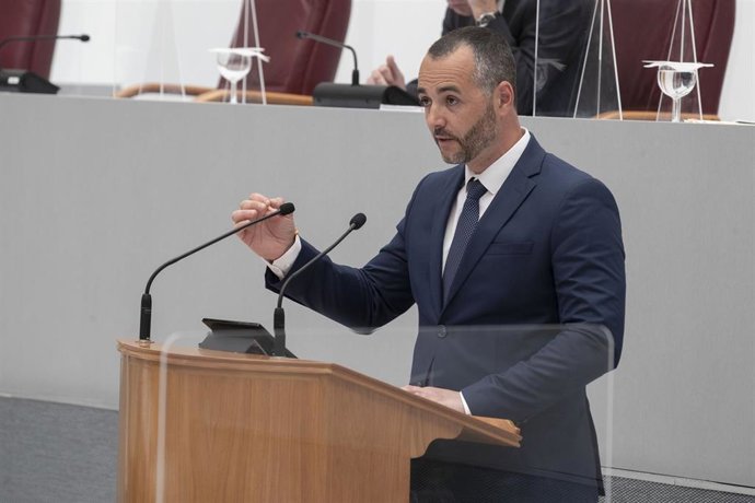 Archivo - El diputado regional del Partido Popular, Juan Antonio Mata