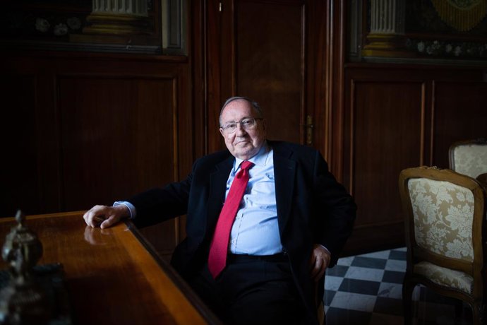 Archivo - El president de la Cambra de Comer d'Espanya, José Luis Bonet