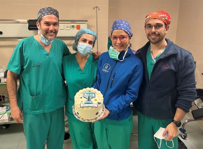 Las unidades de cirugía robótica de la Región han realizado ya más de mil intervenciones desde octubre de 2021.