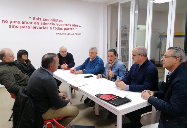 Reunión del PSOE con la sociación Biodiversidad Huerta Las Pilas
