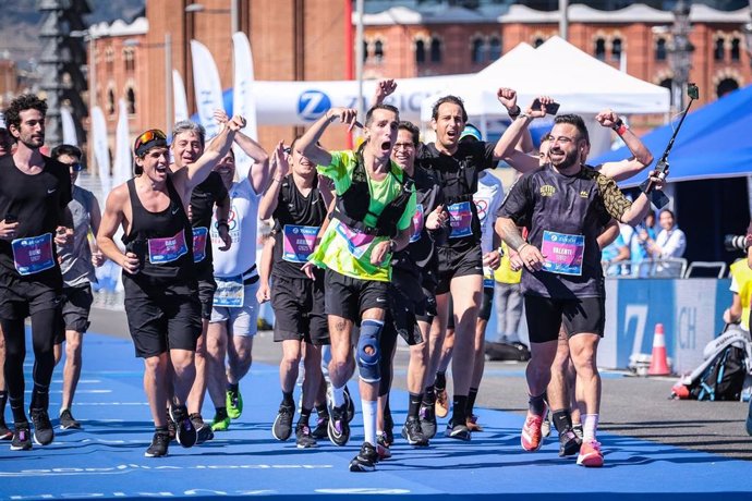 Alex Roca, primer atleta del mundo con un 76% de discapacidad física en completar un maratón