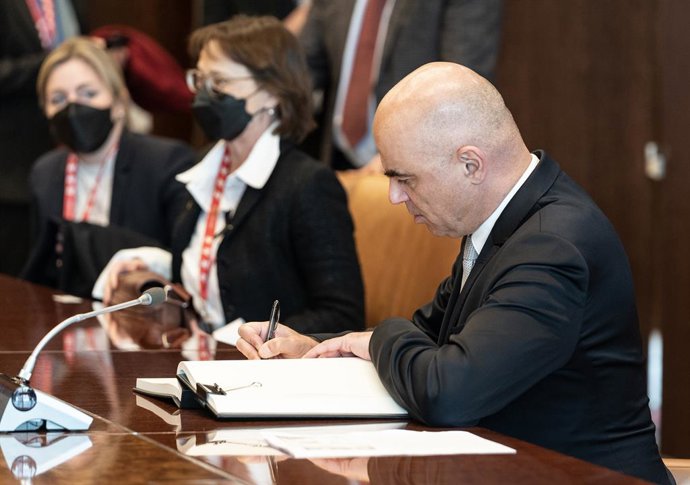 El president de Sussa, Alain Berset