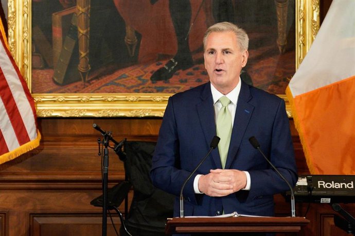 El presidente de la Cámara de Representantes de EEUU, Kevin McCarthy