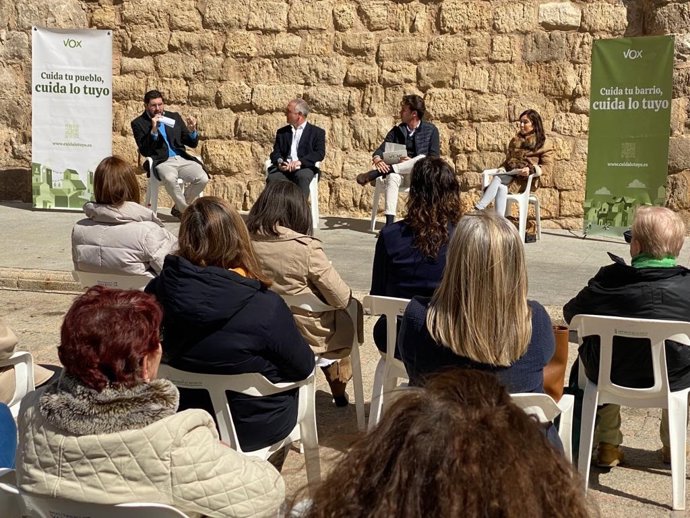 Acto de VOX en Teruel.