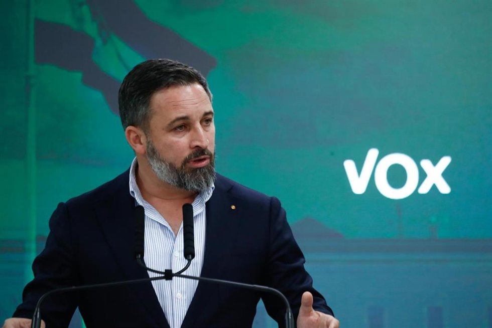 Archivo - El presidente de Vox, Santiago Abascal