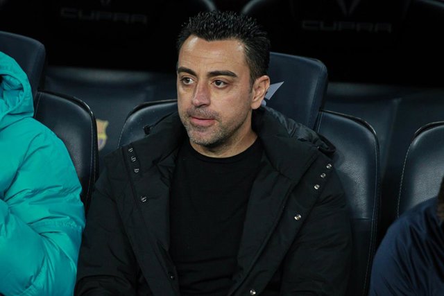 L'entrenador del FC Barcelona, Xavi Hernández