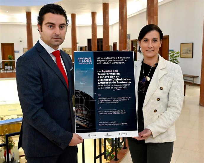 Archivo - Presentación de ayudas a empresas del Ayuntamiento de Santander