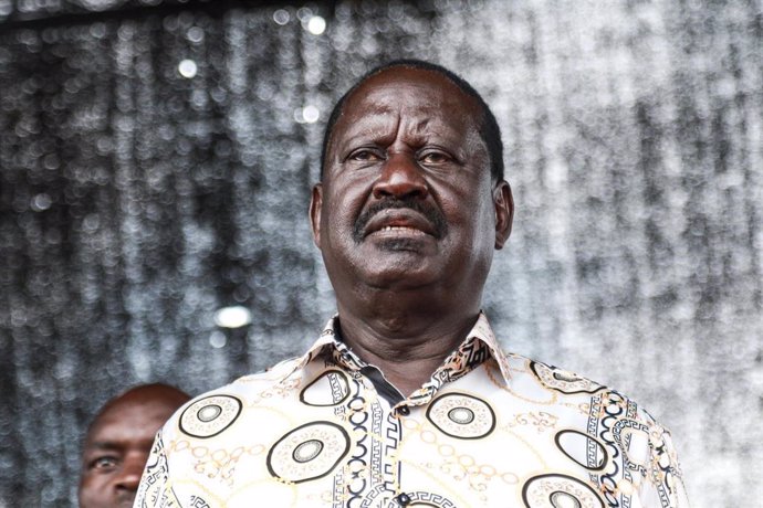 Raila Odinga, líder de la oposición en Kenia