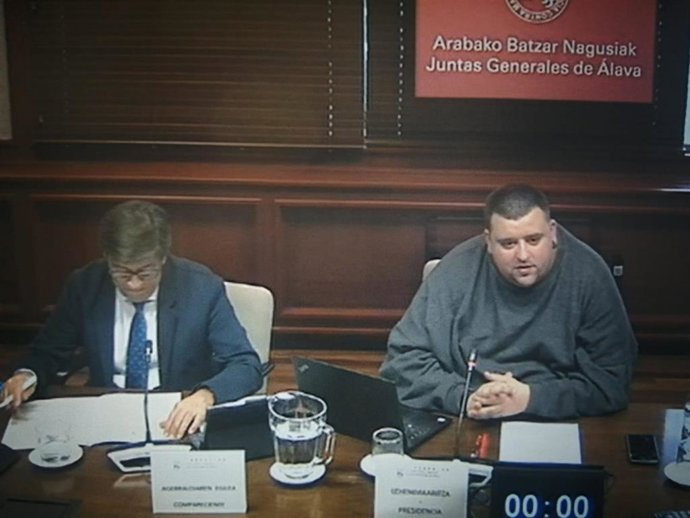 Comparecencia de Carlos Ibarlucea en las JJGG de Álava