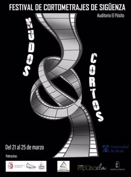Cartel del Festival de Cortometrajes Nudos Cortos de Sigüenza