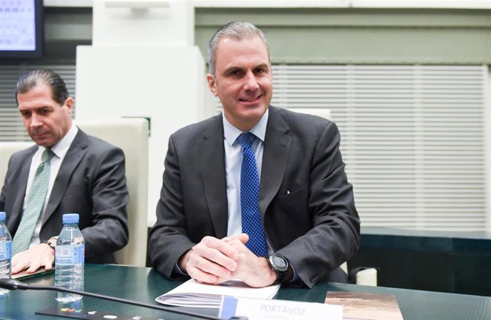 Archivo - El portavoz de Vox en el Ayuntamiento de Madrid, Javier Ortega-Smih