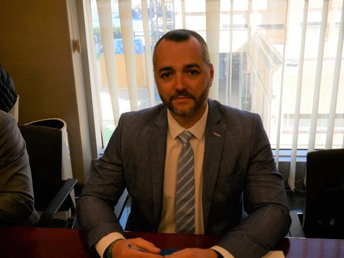 Imagen del diputado del PP, Juan Antonio Mata