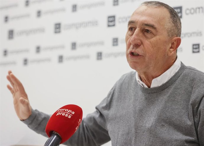 El candidato a la presidencia de la Generalitat por Compromís y diputado en las Cortes, Joan Baldoví