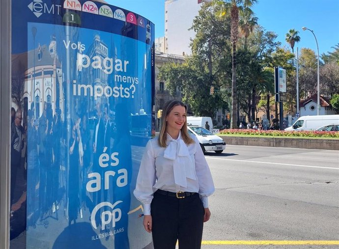 La presidenta del PP de Baleares y candidata a la presidencia del Govern, Marga Prohens