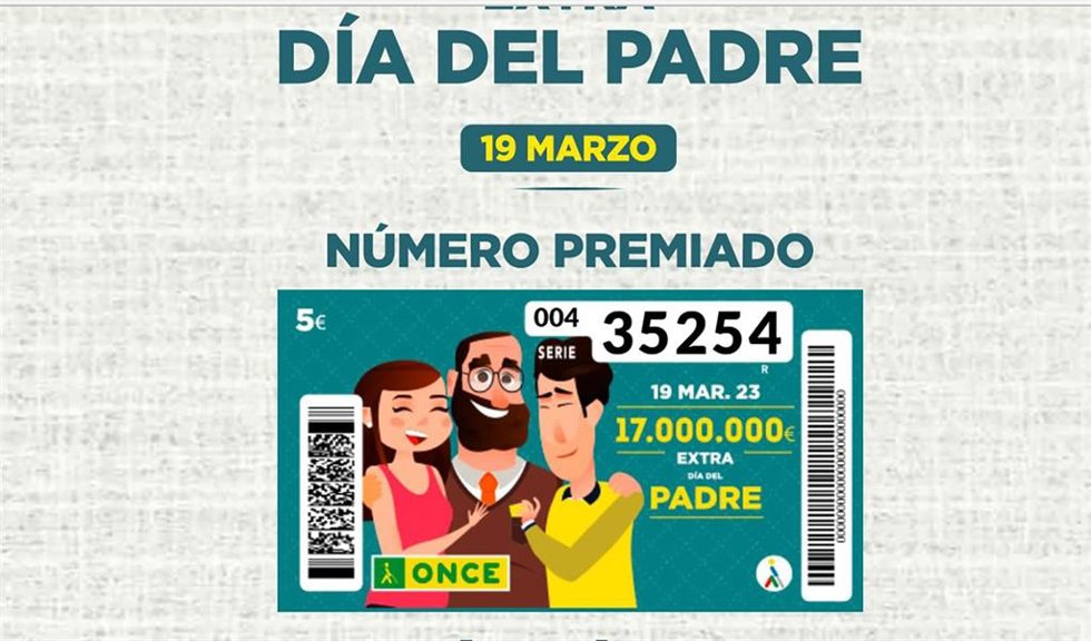 El Sorteo Extraordinario Del Día Del Padre De La Once Deja 400.000 Euros en Las Palmas de Gran Canaria