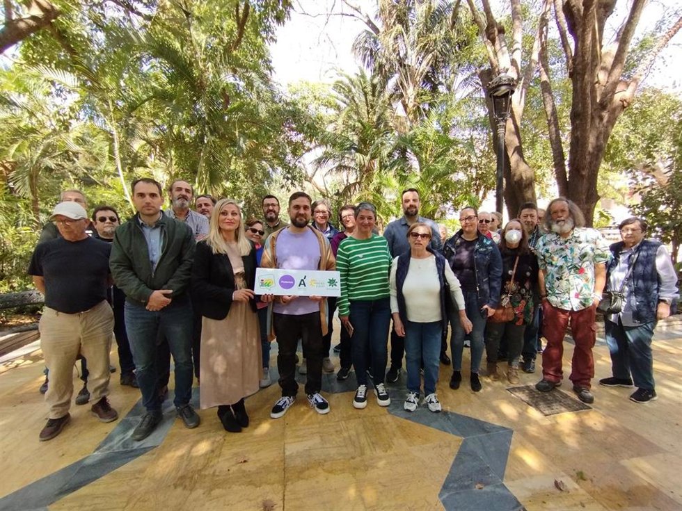 Presentación coalición de izquierdas a las elecciones de Marbella
