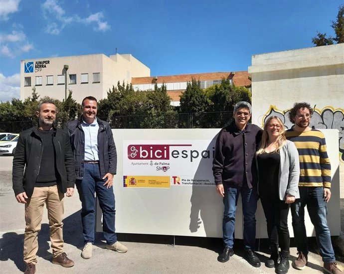 Presentación del primer Biciespai en Palma.