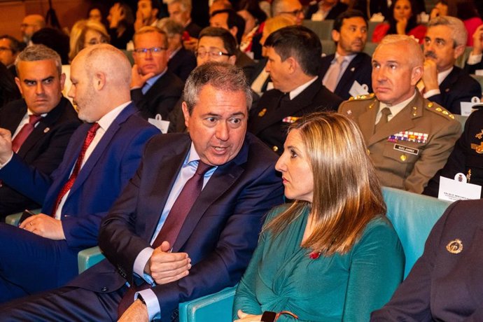 El secretario general del PSOE-A, Juan Espadas, en el acto del Día de la Provincia de Cádiz.