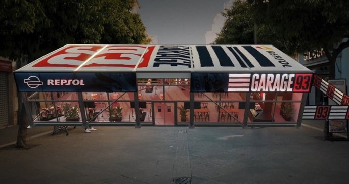 'Garage 93', Un Set De 250 Metros Donde Se Expondrán Las Seis Motos De Marc Márquez