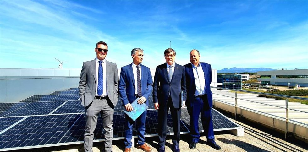 Visita instalaciones autoconsumo Walqa.
