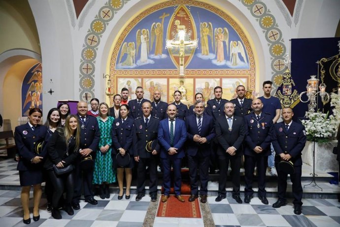 Entrega de la Medalla de Oro al Mérito de Protección Civil a la hermandad Virgen de la Estrella.