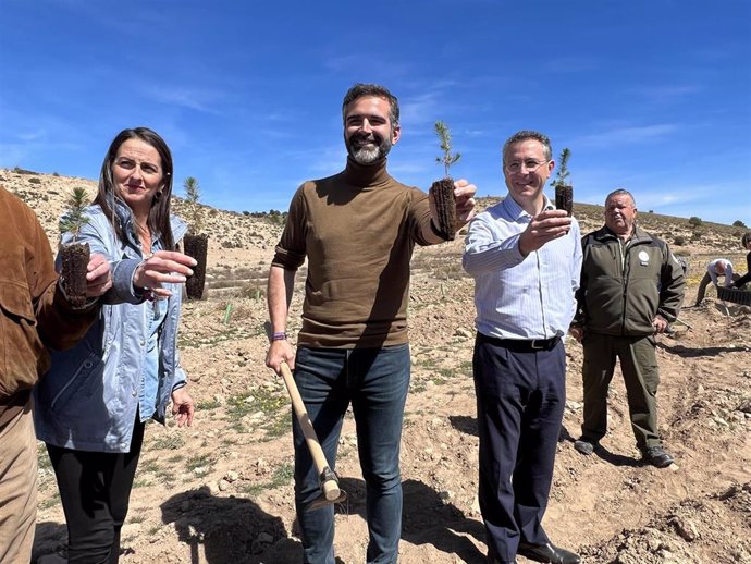 Fernández-Pacheco en el Bosque Cajamar, en Almería