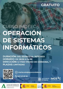 Imagen promocional de los cursos que ofrece el Imdeec.