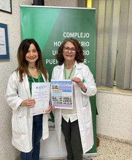 Premian un póster que recoge de forma visual la humanización en la atención pediátrica del Hospital de Cádiz