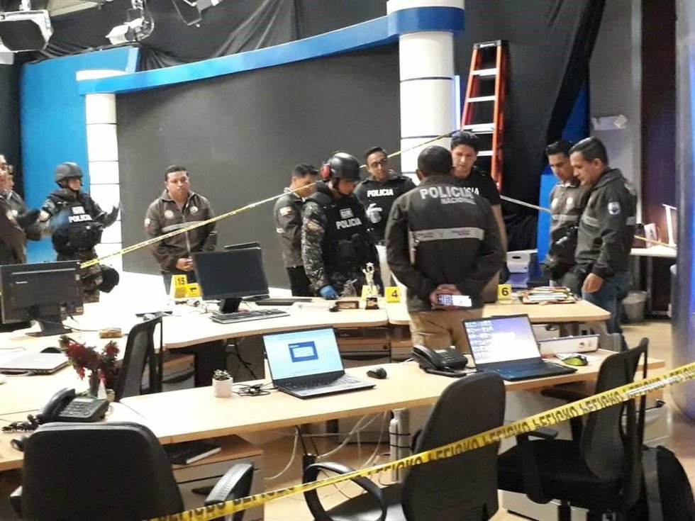 Atentado contra periodistas en Ecuador