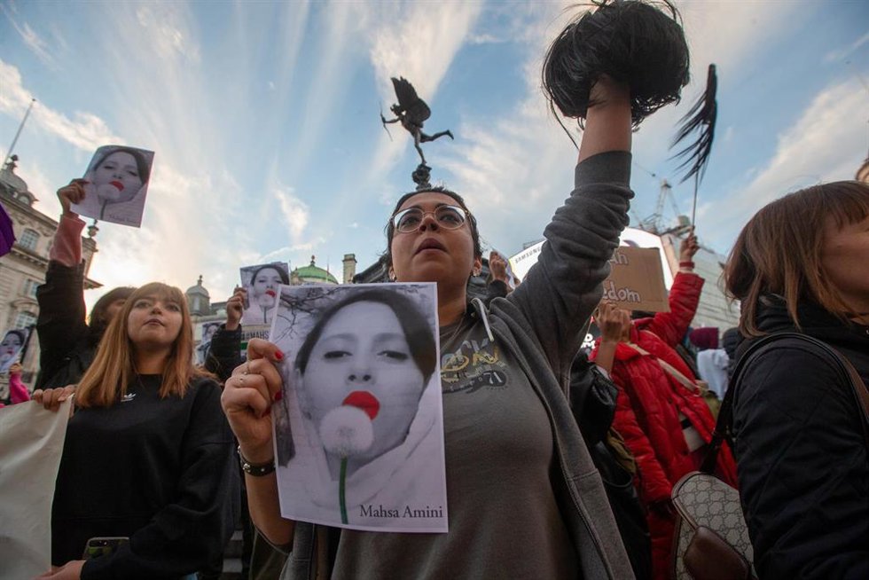 Archivo - Protestas contra el régimen de Irán