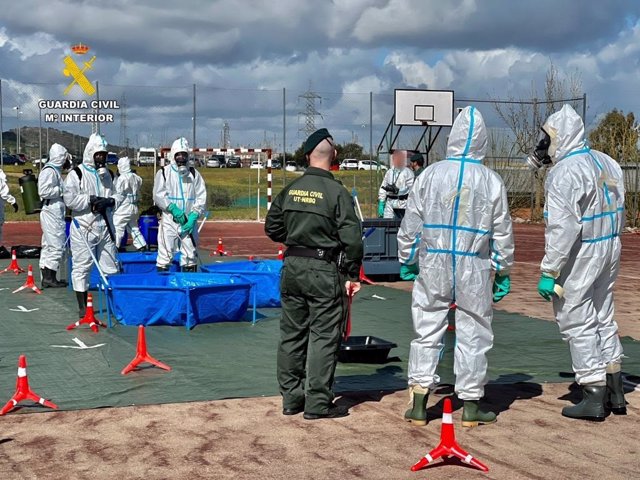 Jornadas de formación d ela Guardia Civil de Cáceres