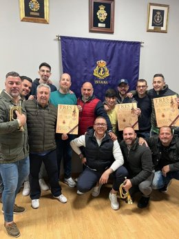 La banda sevillana de Las Tres Caídas de Triana, en concierto el 15 de abril en la Plaza de Toros de Rioseco.