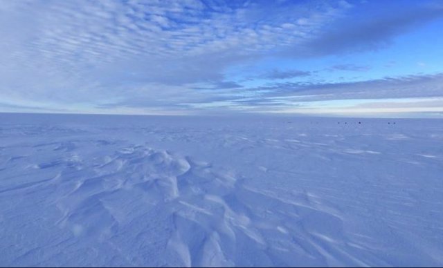 Paisaje helado en el Mar de Amundsen