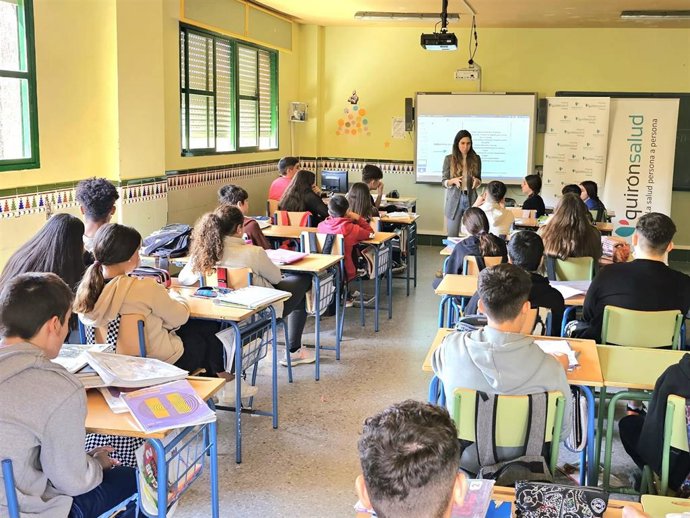 Taller sobre el sueño en el Instituto Martín Aldehuela de Málaga