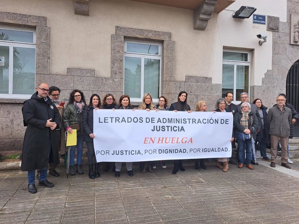 Protesta de letrados judiciales