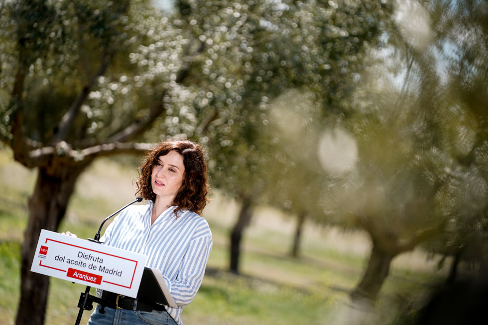 Isabel Díaz Ayuso, presidenta de la Comunidad de Madrid