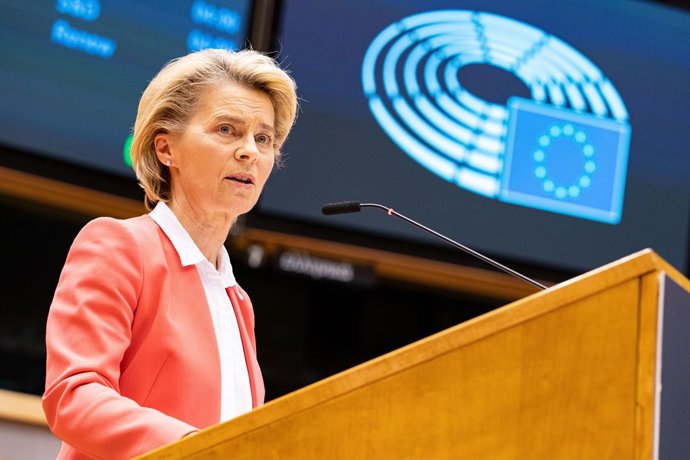 Archivo - La presidenta de la Comisión Europea, Ursula von der Leyen.