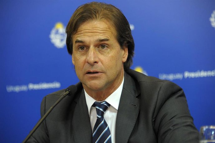 Archivo - El presidente de Uruguay, Luis Lacalle Pou